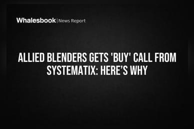 Allied Blenders Gets 'Buy' Call From Systematix: Here’s Why