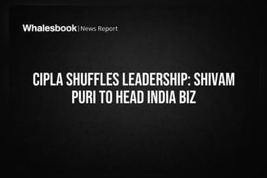 Cipla Shuffles Leadership: Shivam Puri to Head India Biz