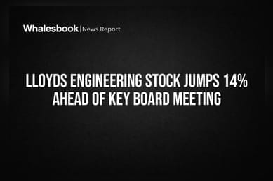 Lloyds Engineering Stock Jumps 14% Ahead of Key Board Meeting