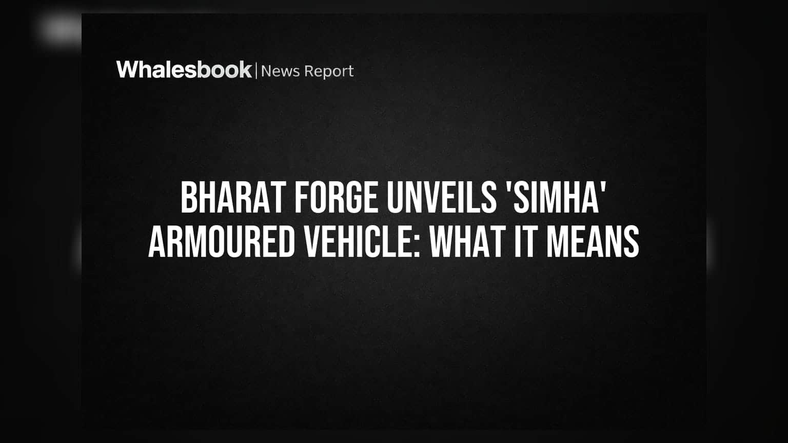 Bharat Forge: 'సింహ'తో రక్షణ రంగంలోకి దూసుకెళ్తున్న భారత్ ఫోర్జ్.. భారీ ఆశలు