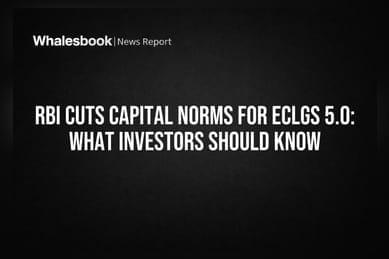 RBI Cuts Capital Norms for ECLGS 5.0: What Investors Should Know