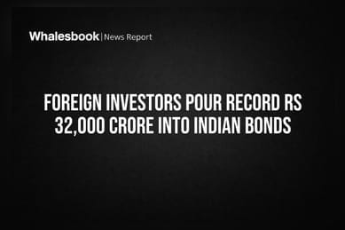 Foreign Investors Pour Record Rs 32,000 Crore into Indian Bonds