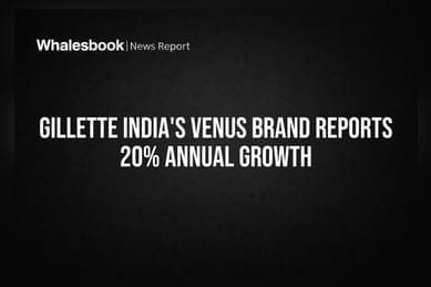 Gillette India's Venus Brand Reports 20% Annual Growth