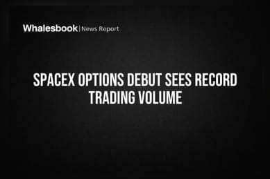 SpaceX Options Debut Sees Record Trading Volume