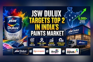 JSW Dulux Targets Top-Two Spot After Akzo Nobel Buyout