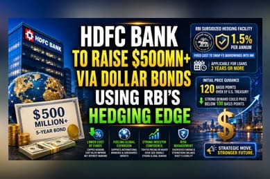 HDFC Bank Taps RBI Scheme for $500M Dollar Bond Issue