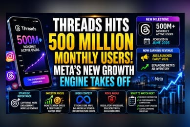 Meta's Threads Hits 500 Million Users: What It Means for Investors