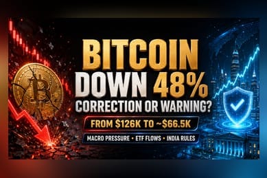 Bitcoin Drops 48% From Peak: CEO Links Downturn to Macro Factors