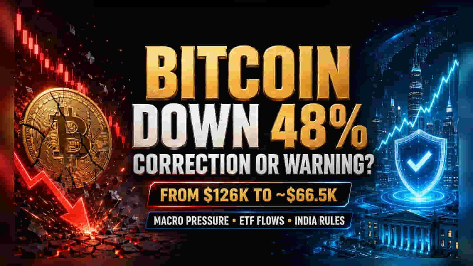 Bitcoin में 48% की गिरावट: CEO ने बताया मैक्रो फैक्टर्स का असर