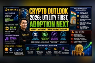 Crypto Outlook 2026: Binance APAC Chief Forecasts Shift to Utility