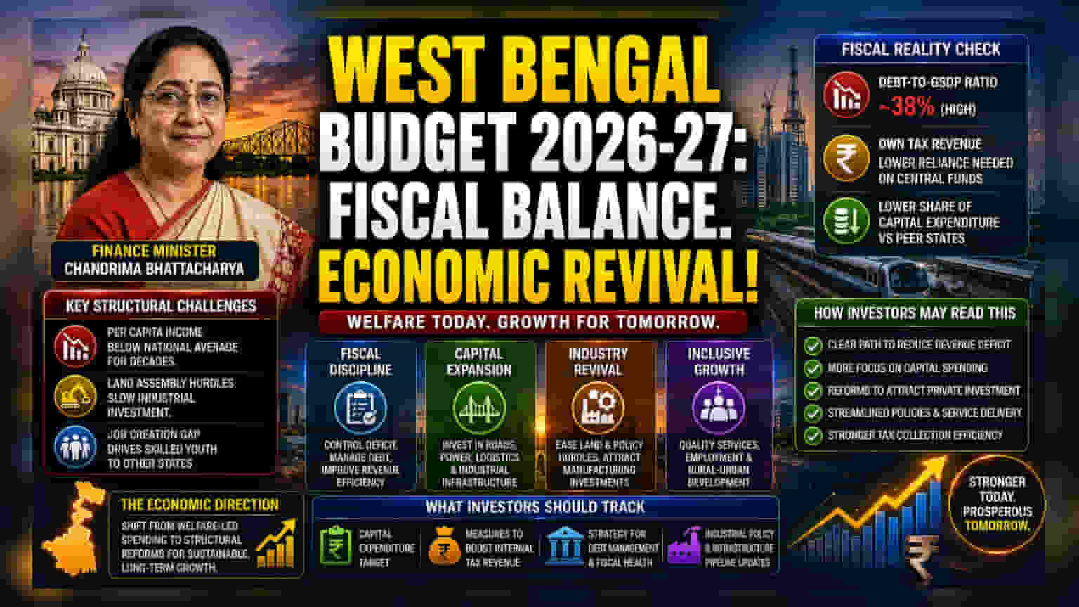 West Bengal Budget 2026: वित्तीय चुनौतियों से निपटने की राह