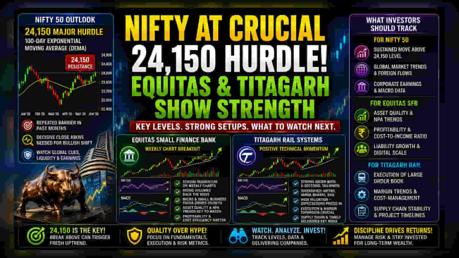 Nifty 24,150 पर अटकी, इन 2 स्टॉक्स में दिखी तेजी - HDFC Securities की रिपोर्ट