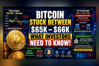 Bitcoin Hovers Near $65,000: Trends Investors Are Watching