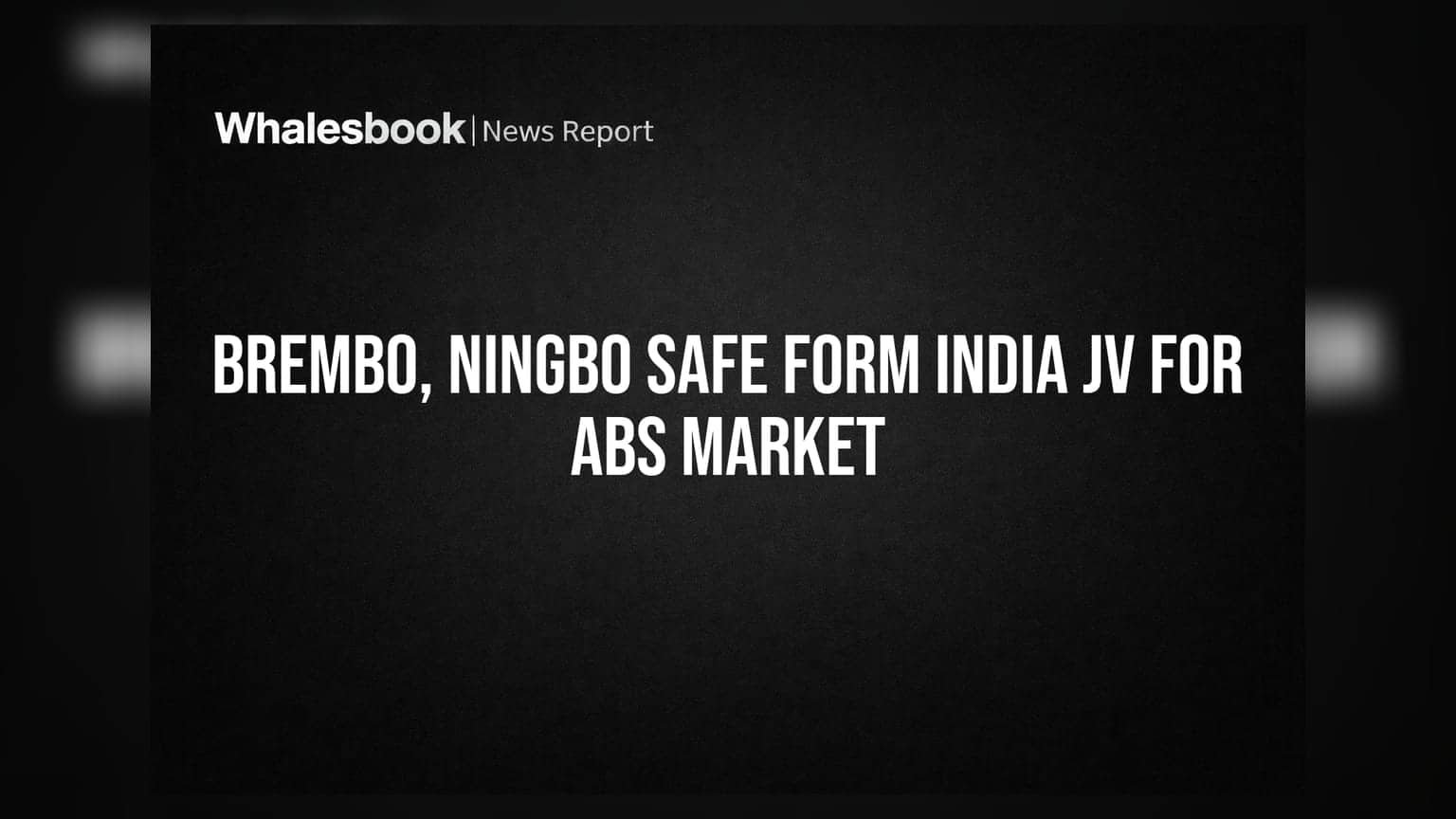 Brembo ਤੇ Ningbo SAFE ਦੀ ਭਾਰਤ 'ਚ ਸਾਂਝੀ ਪਹਿਲ: Pune 'ਚ ਬਣਨਗੇ ABS ਸਿਸਟਮ