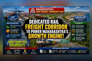 Maharashtra Pitches New Rail Freight Corridor to Cut Logistics Costs