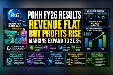 P&G Hygiene FY26: Profit Margins Rise Amid Flat Revenue