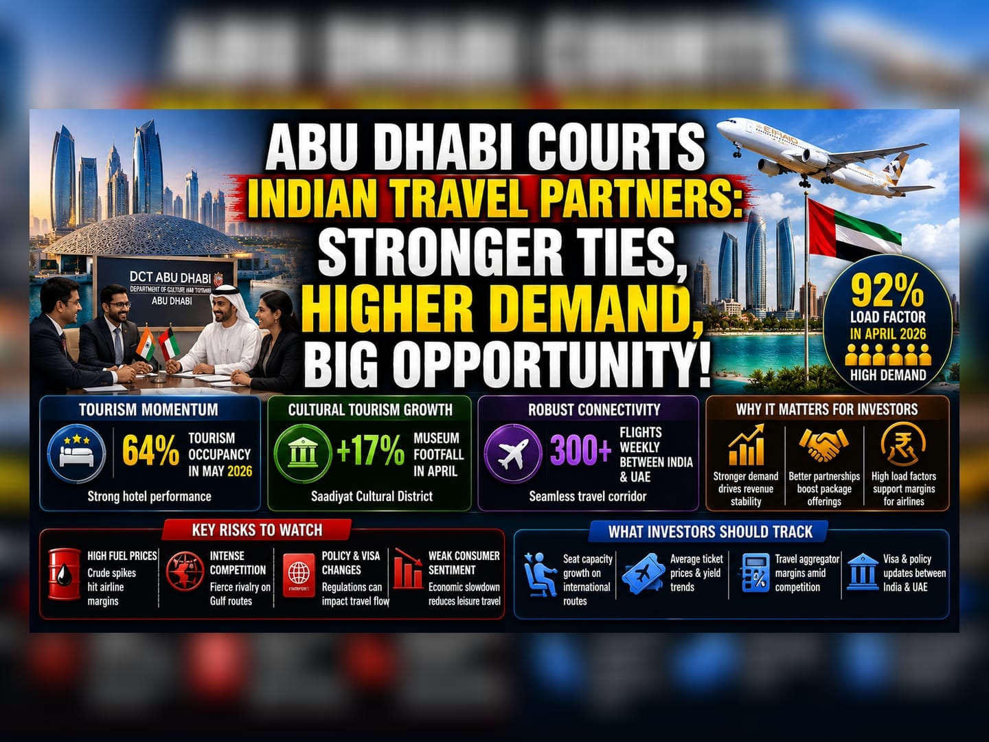 Abu Dhabi Tourism Push: What It Means for Indian Travel Stocks