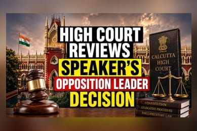Calcutta HC Reviews Speaker's Decision on Opposition Leader