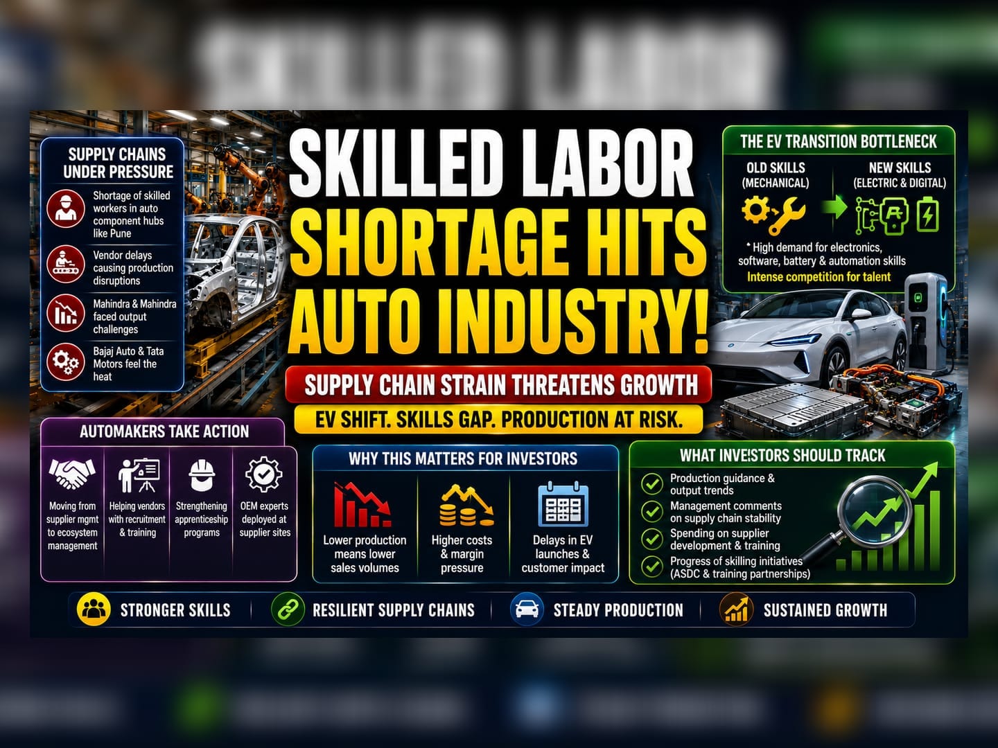 Indian Auto Sector Battles Supply Chain Labor Crunch
