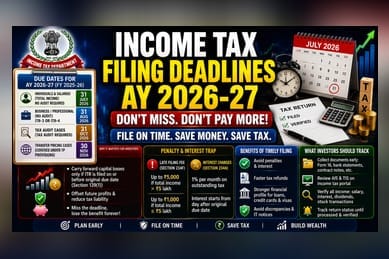 ITR Filing 2026: Key Deadlines and Financial Risks for Investors