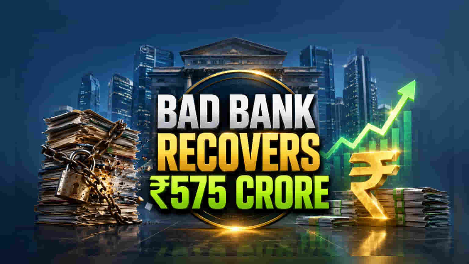 NARCL Recovers ₹575 Crore: A Milestone for India's 'Bad Bank'