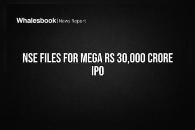 NSE Files for Mega Rs 30,000 Crore IPO