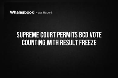 Supreme Court Permits BCD Vote Counting With Result Freeze
