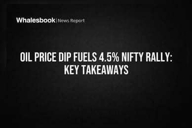 Oil Price Dip Fuels 4.5% Nifty Rally: Key Takeaways