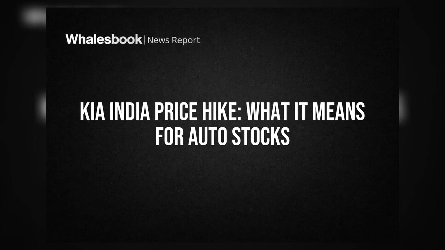 Kia India Price Hike: ఆటో స్టాక్స్ పై ప్రభావం.. ఇన్వెస్టర్లు ఏం గమనించాలి?