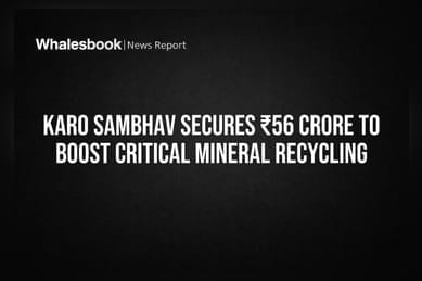 Karo Sambhav Secures ₹56 Crore to Boost Critical Mineral Recycling
