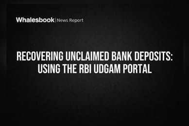 Recovering Unclaimed Bank Deposits: Using the RBI UDGAM Portal
