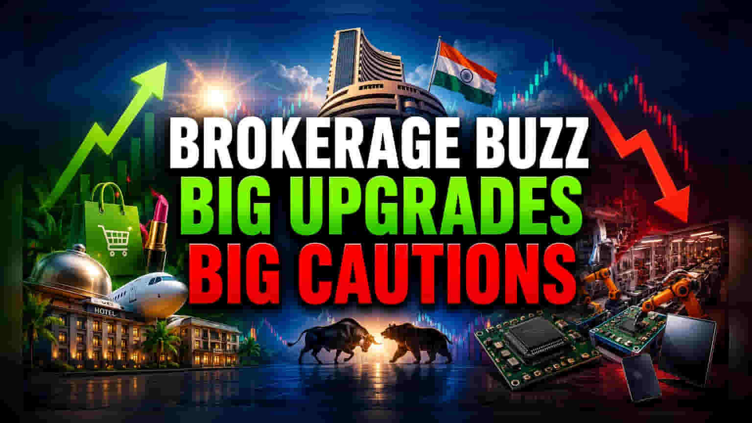 Brokerages चे मत बदलले: कन्झम्प्शन स्टॉक्सवर लक्ष, टेक कंपन्यांबद्दल सावधगिरी
