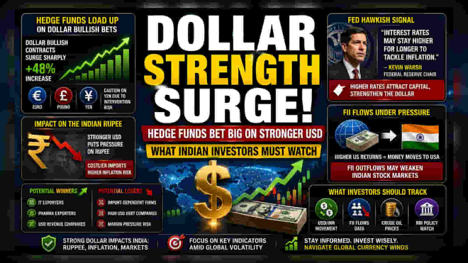 Dollar Surge: What Global Bets Mean for Indian Investors