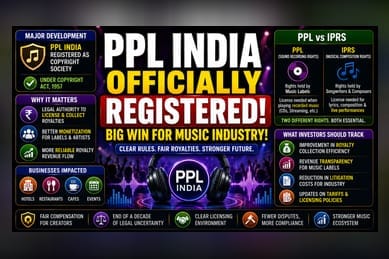 PPL India Gains Copyright Society Status, Easing Music Licensing
