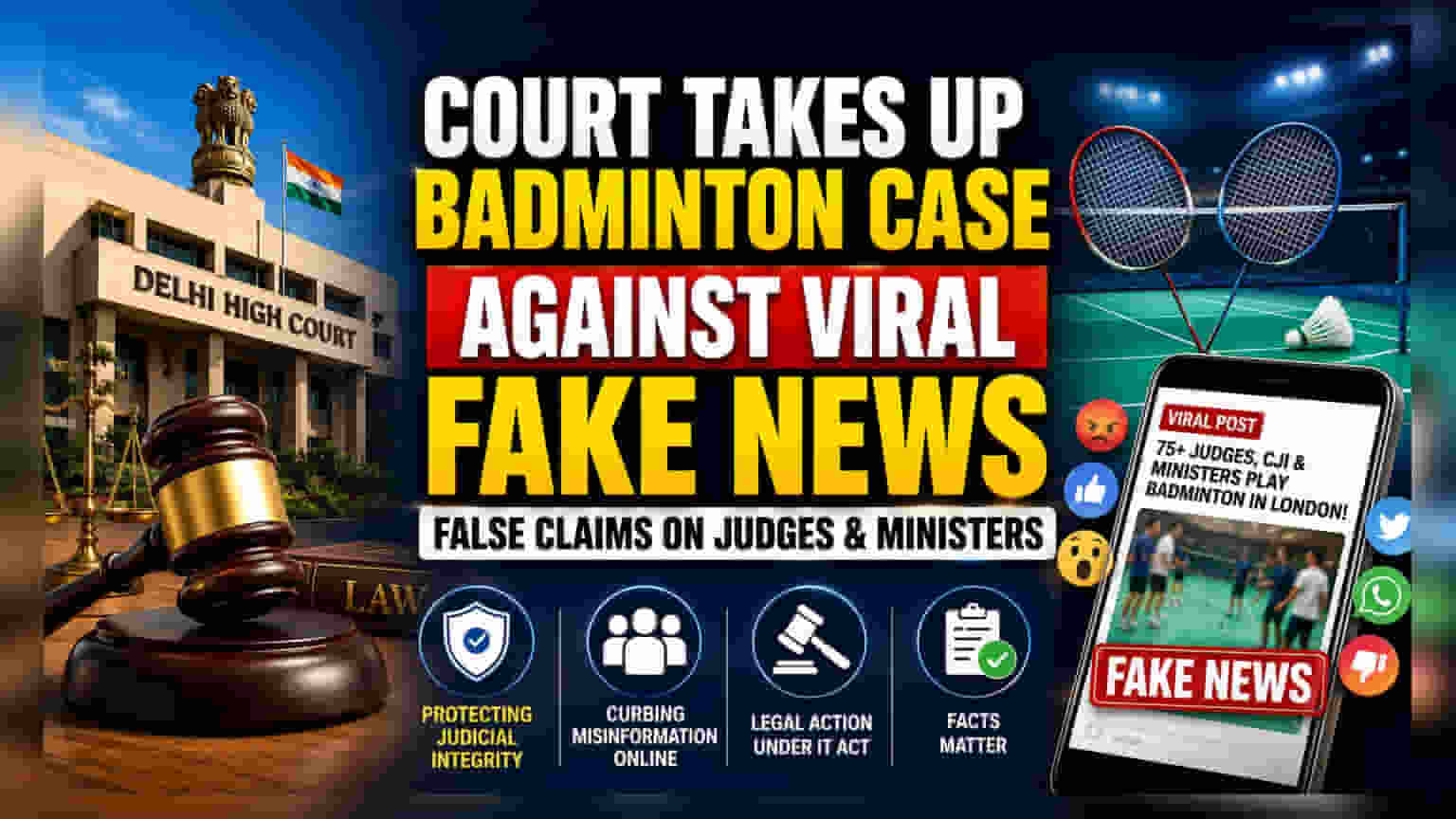 Delhi High Court Addresses Fake News on Judges' London Visit