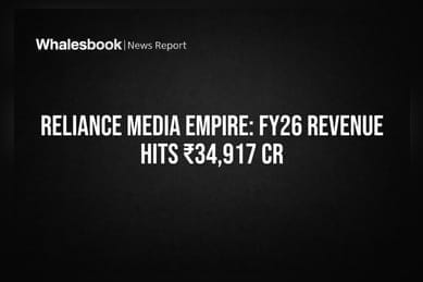 Reliance Media Empire: FY26 Revenue Hits ₹34,917 Cr