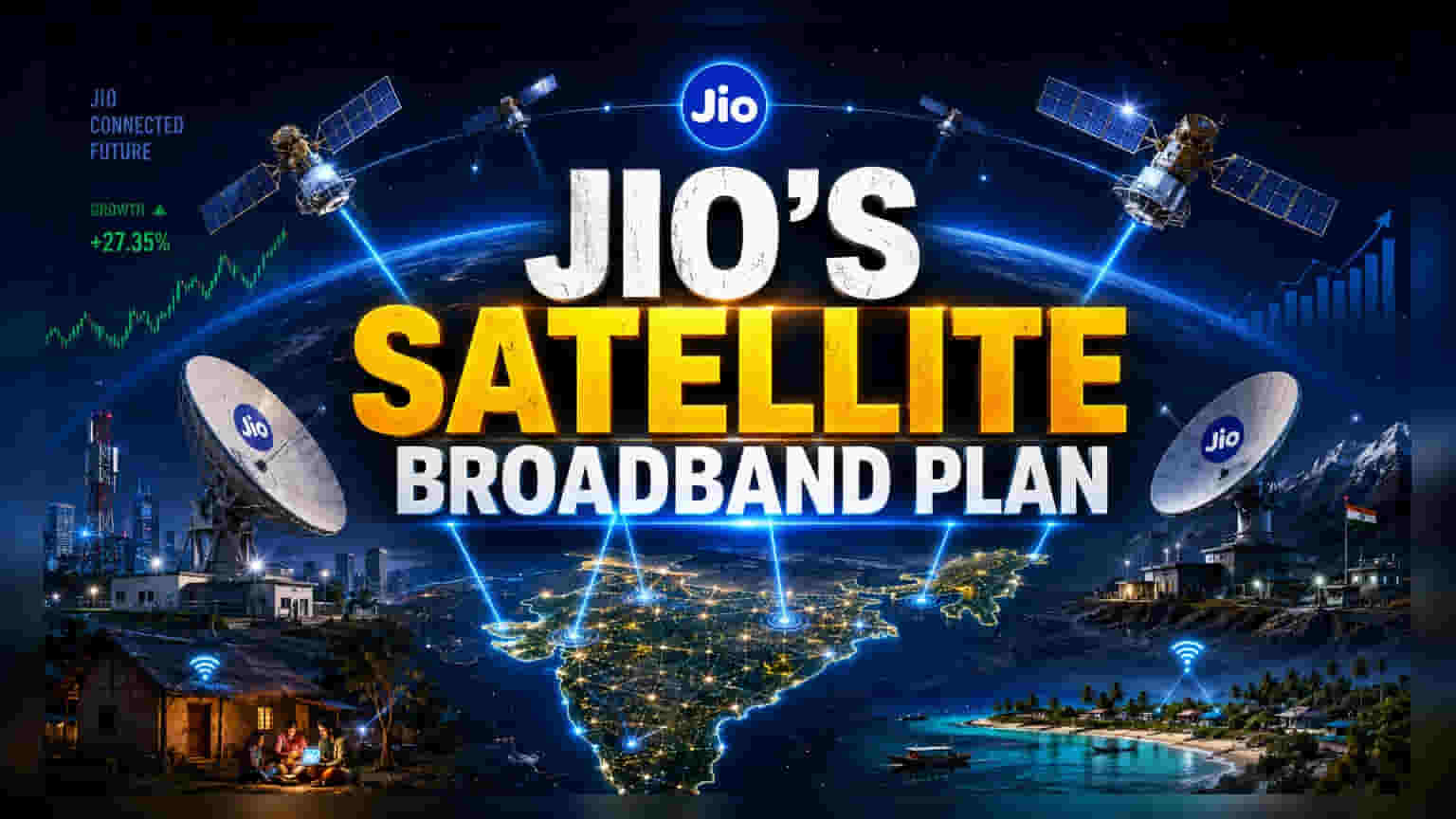 Reliance Jio ਦਾ ਵੱਡਾ ਐਲਾਨ: ਭਾਰਤ ਲਈ ਬਣਾਏਗੀ ਆਪਣਾ ਸੈਟੇਲਾਈਟ ਨੈੱਟਵਰਕ!