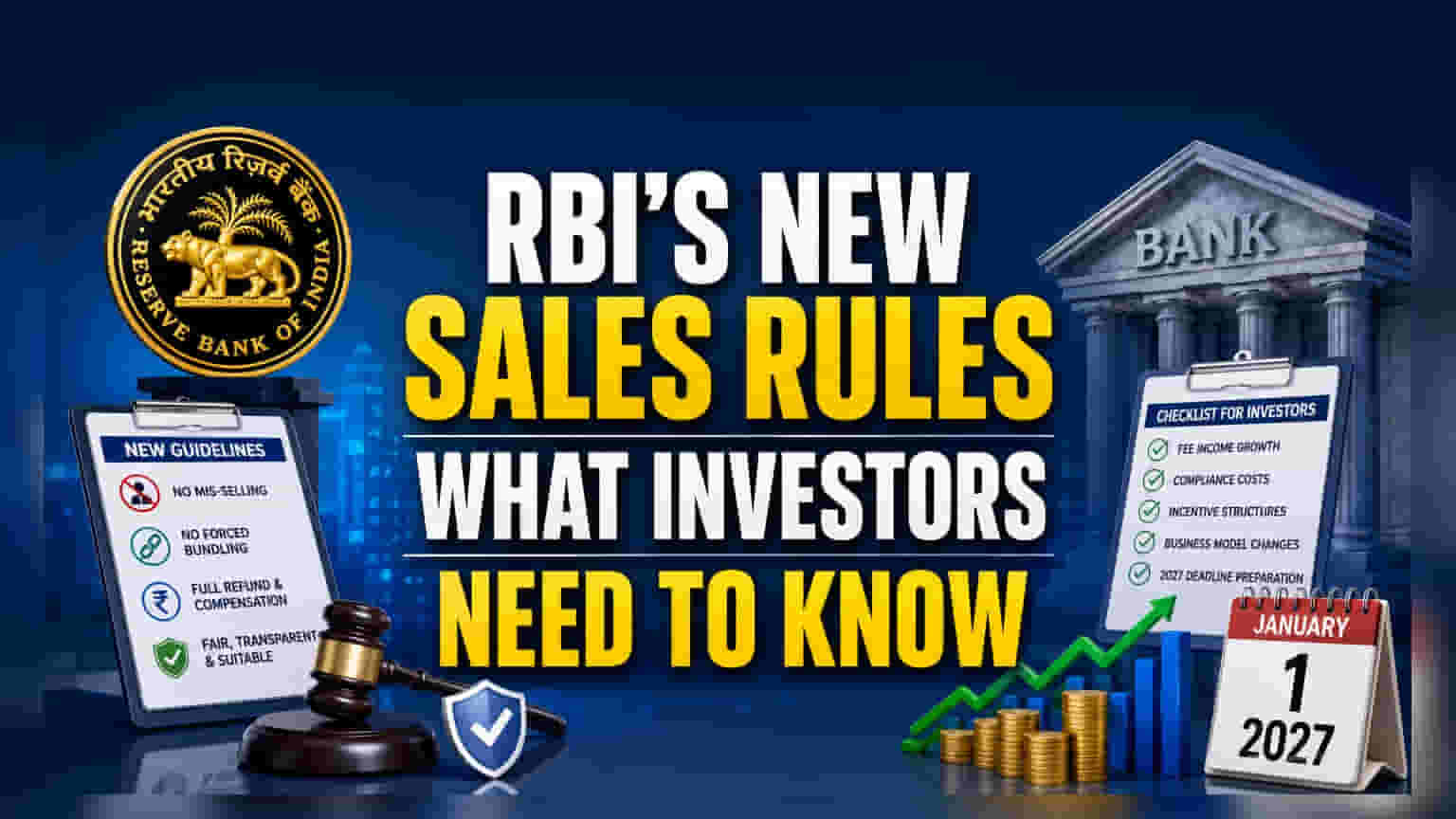 RBI चे नवे नियम: आर्थिक उत्पादनांच्या विक्रीवर कडक निर्बंध, बँका आणि NBFCs च्या उत्पन्नावर परिणाम होणार?