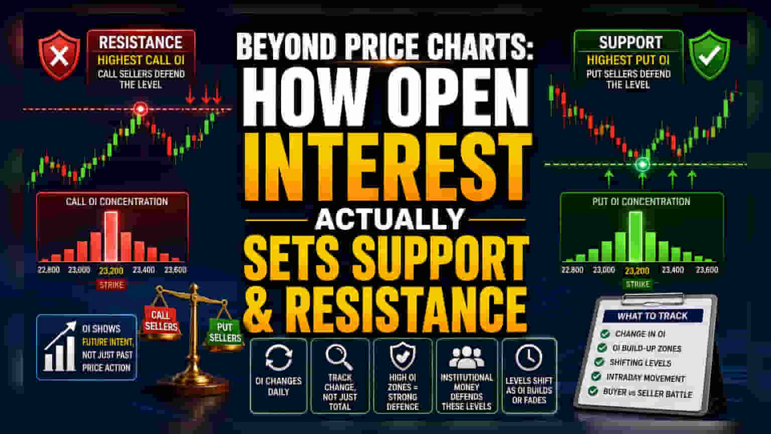 Option Open Interest: ਮਾਰਕੀਟ ਦੀ ਅਸਲੀ ਸਥਿਤੀ ਜਾਣੋ