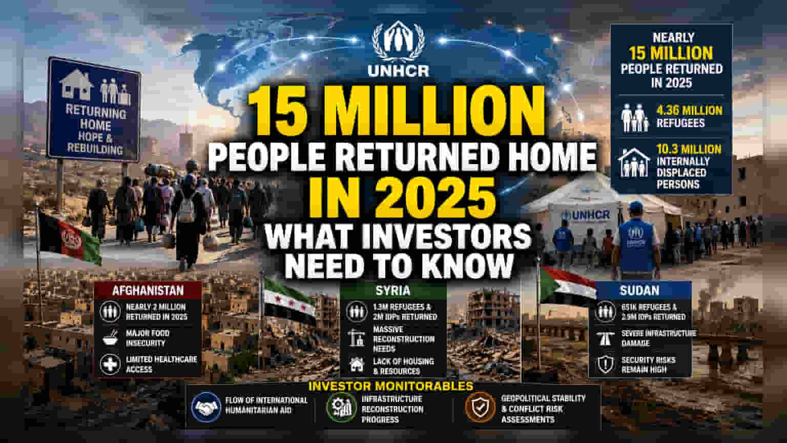 Global Refugee Returns: Geopolitical Stability And Risk Assessment