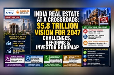 India Real Estate: KPMG Report Flags Affordable Housing and Rental Gaps