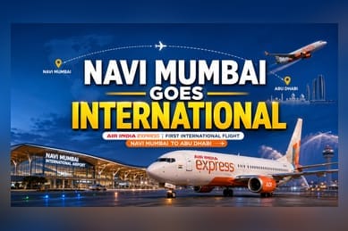 Air India Express To Begin International Flights From Navi Mumbai Airport July 15