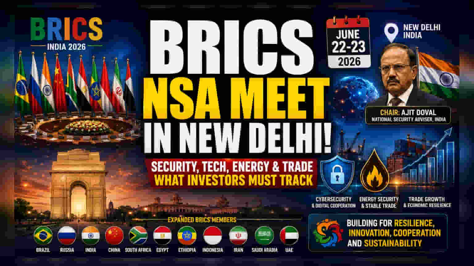 BRICS सुरक्षा परिषद: भारताच्या भूमिकेचा आर्थिक घडामोडींवर काय परिणाम होईल?