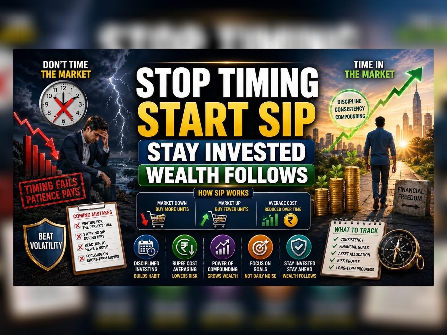 SIPs vs Market Timing: Why Discipline Beats Prediction in India