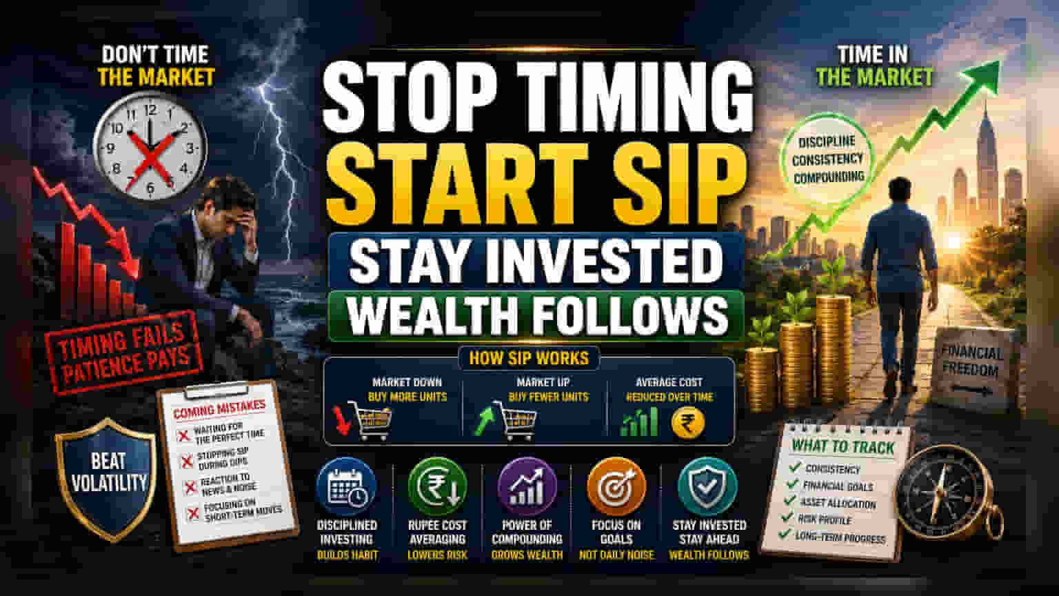 SIPs vs Market Timing: Why Discipline Beats Prediction in India