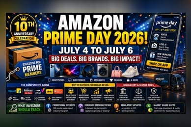 Amazon India Prime Day 2026: Sale Set For July 4-6