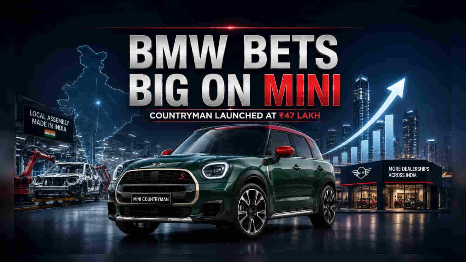 BMW MINI Countryman: భారత మార్కెట్లోకి కొత్త SUV.. ధర ₹47 లక్షలు ...