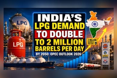 OPEC Forecasts India’s LPG Demand to Double by 2050