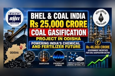 BHEL, Coal India To Invest Rs 25,000 Crore In Odisha Coal Gasification