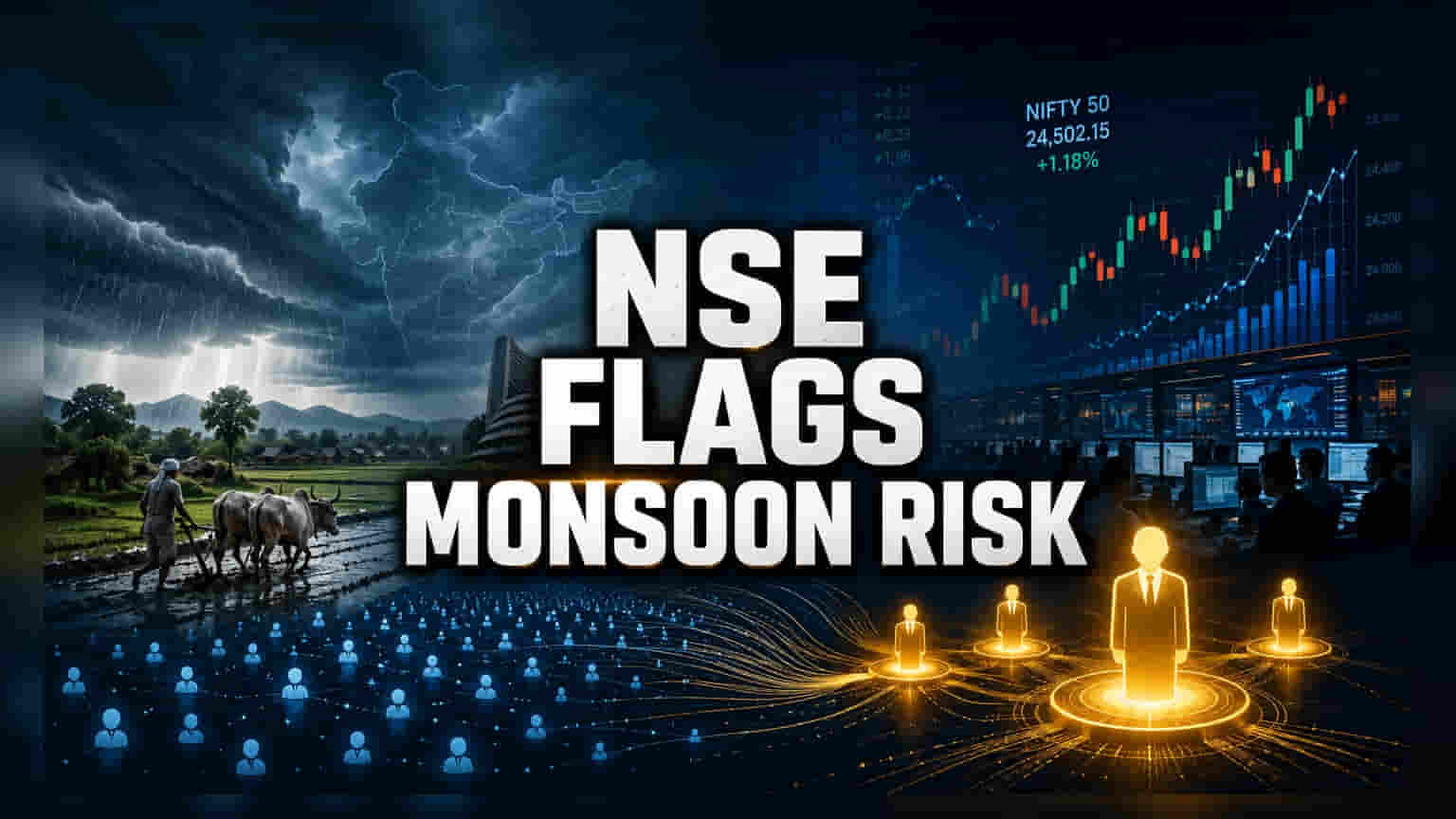 NSE Flags Monsoon Risks as India's Investor Base Crosses 13 Crore
